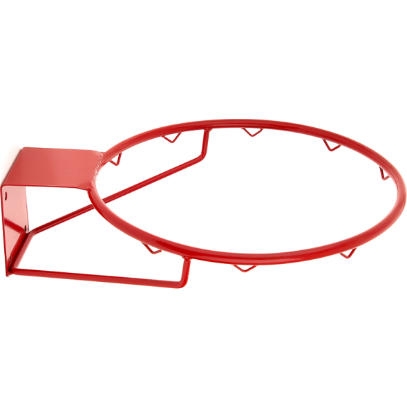 Кольцо баскетбольное № 7 MR-BRim7Pk, диаметр 450 мм с крючками без сетки