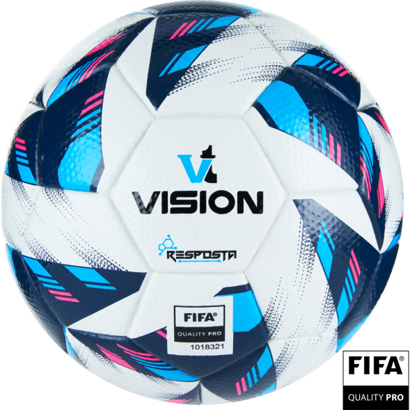 Мяч футб. VISION Resposta, 01-01-17907-5, р.5,FIFA Quality Pro,MF, 32 пан, термосш.,бел-мультикол