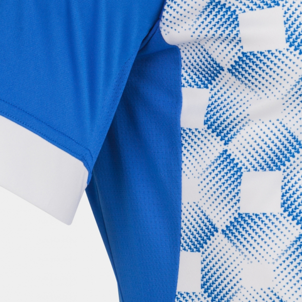 Футболка игровая JOMA с коротким рукавом SUPERNOVA III Синий-белый