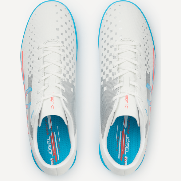 Бутсы многошиповые JOGEL Evofly TF Talant White/blue
