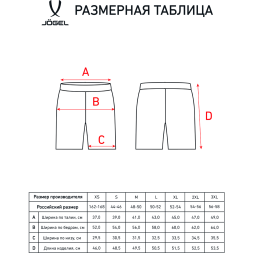 Шорты баскетбольные JÖGEL PerformDry Division Star, синий