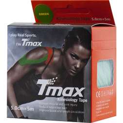 Тейп кинезиологический Tmax Extra Sticky Biege (5 см x 5 м), 423112, телесный
