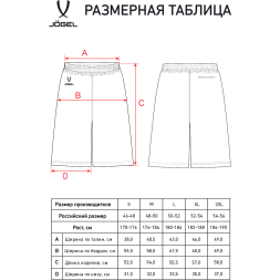 Шорты баскетбольные JÖGEL DIVISION PerFormDRY RBF 2S Shorts, темно-синий