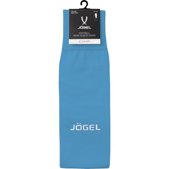 Гольфы футбольные JOGEL CAMP BASIC SLEEVE SOCKS, голубой/белый