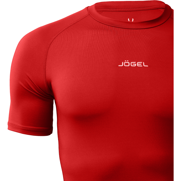 Футболка компрессионная с коротким рукавом JOGEL CAMP PerFormDRY Top SS, красный