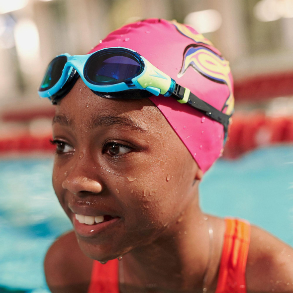 Шапочка для плавания детская SPEEDO Boom Silicone Cap Jr,8-0838615954, силикон