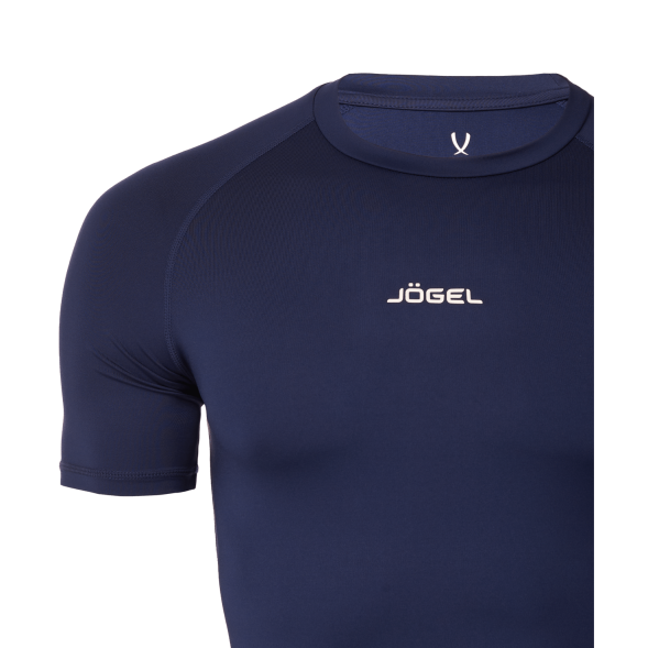 Футболка компрессионная с коротким рукавом JOGEL CAMP PerFormDRY Top SS, темно-синий
