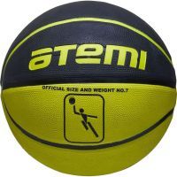 Мяч баскетбольный Atemi, р. 7, резина, 8 панелей, BB11, окруж 75-78, клееный