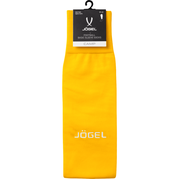 Гольфы футбольные JOGEL CAMP BASIC SLEEVE SOCKS, желтый/белый