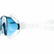 Маска для плавания SALVAS Geo Jr Mask CA105S1BYSTH, размер детский, синяя