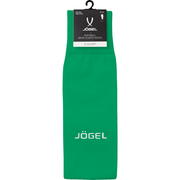 Гольфы футбольные JOGEL CAMP BASIC SLEEVE SOCKS, зеленый/белый