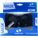 Маска для плавания SALVAS Kool Mask CA550N2NNSTH, размер взрослый, черная