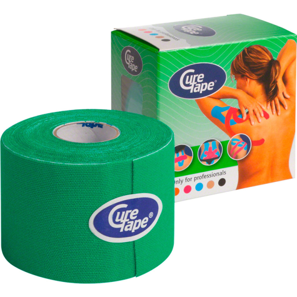 Тейп кинезиологический CureTape Black 160226, 5см.x5м.