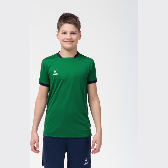 Футболка волейбольная JOGEL CAMP, зеленый, детский