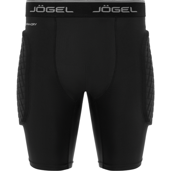 Шорты вратарские с защитой JOGEL ScalePad Goalkeeper Shorts, черный