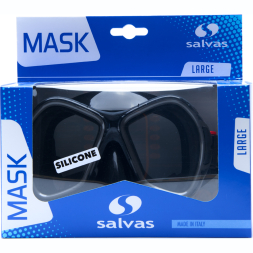 Маска для плавания SALVAS Phoenix Mask CA520N2NYSTH, размер взрослый, черная