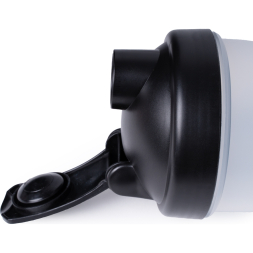 Шейкер спортивный TORRES, S01-600-01, 600мл, черная крышка с колпачком, пластик, прозрачный