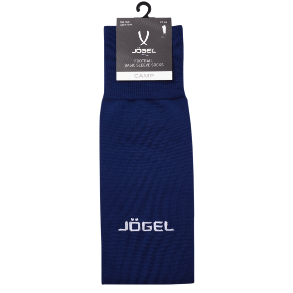 Гольфы футбольные JOGEL CAMP BASIC SLEEVE SOCKS, темно-синий/белый