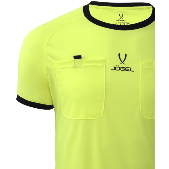 Футболка судейская JOGEL Referee tee, желтый
