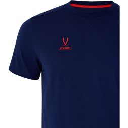Футболка тренировочная JOGEL DIVISION PerFormDRY Training CVC Tee, темно-синий