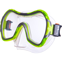 Маска для плавания SALVAS Viva Sr Mask CA535S1GYSTH, размер взрослый, желтая