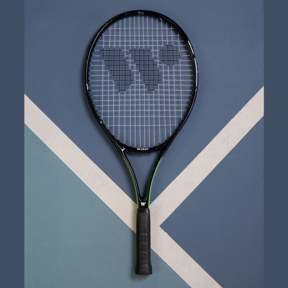 БЕЗ УПАКОВКИ Ракетка для большого тенниса WISH FusionTec 300 26’’, зеленый