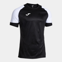 Футболка JOMA CAMISETA MANGA CORTA HISPA V NEGRO BLANCO