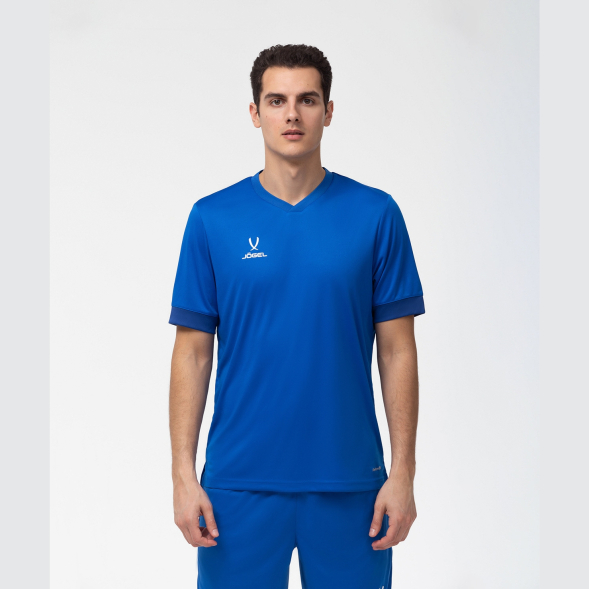 Футболка игровая JOGEL DIVISION PerFormDRY Union Jersey, синий/темно-синий/белый