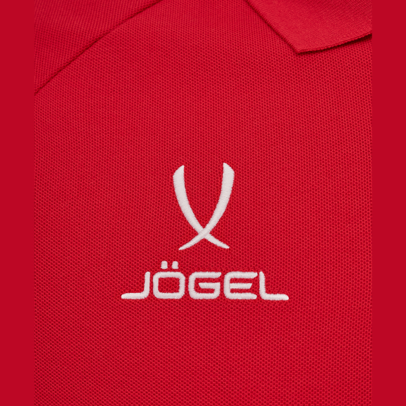 Поло JOGEL ESSENTIAL CVC Polo CZ, красный