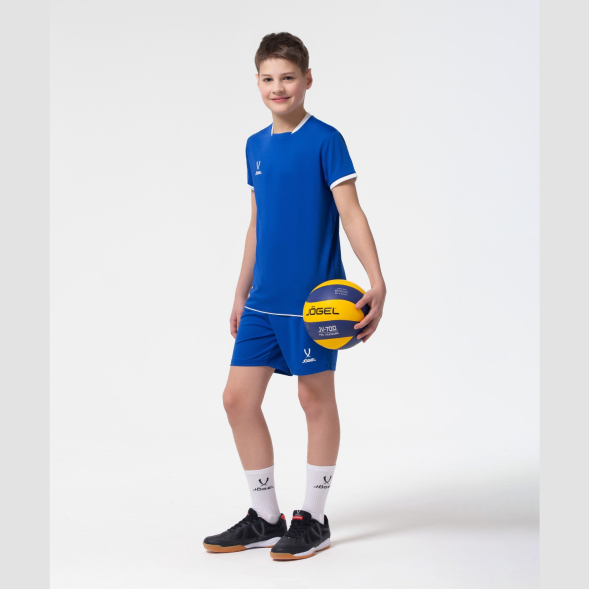 Футболка волейбольная JOGEL CAMP, синий, детский