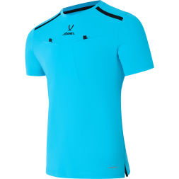 Футболка судейская JÖGEL DIVISION PerFormDRY Referee Tee, голубой