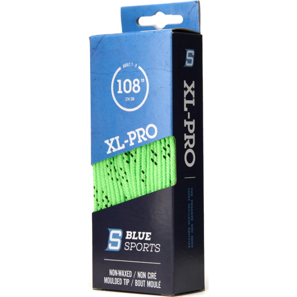 Шнурки для коньков Blue Sports XL-PRO, 902901-RD-213, полиэстер, 213см,красный