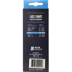 Шнурки для коньков Blue Sports XL-PRO, 902901-RD-213, полиэстер, 213см,красный