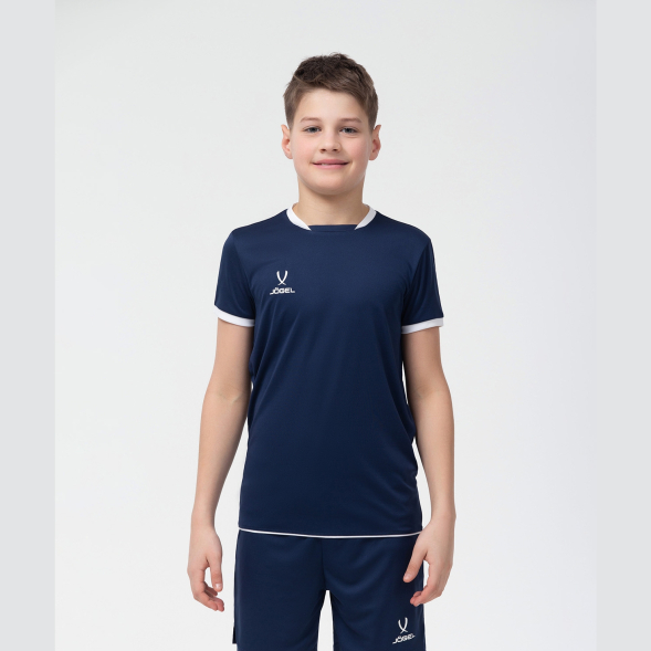 Футболка волейбольная JOGEL CAMP, темно-синий, детский