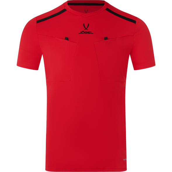 Футболка судейская JOGEL DIVISION PerFormDRY Referee Tee, красный