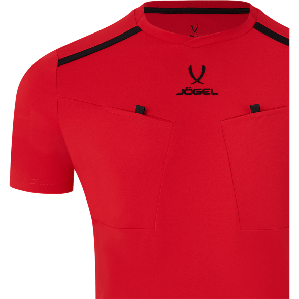 Футболка судейская JOGEL DIVISION PerFormDRY Referee Tee, красный