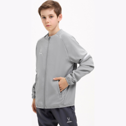 УЦЕНКА Куртка спортивная JÖGEL CAMP 2 Lined Jacket, серый, детский