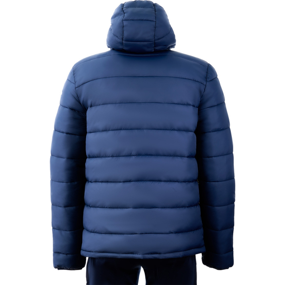 СЦ*Куртка утепленная с капюшоном муж. MIKASA MT914-036-S, р.S, нейлон, полиэстер, синий