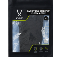 Рукав баскетбольный с защитой JÖGEL SCALEPAD ELBOW SLEEVE, черный