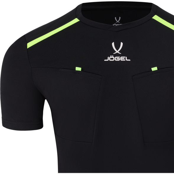 Футболка судейская JOGEL DIVISION PerFormDRY Referee Tee, черный