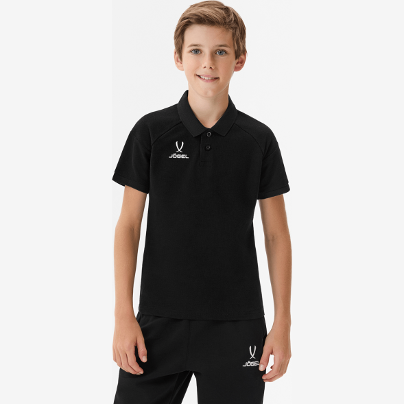 Поло JOGEL CAMP 2 CVC Polo CZ, черный