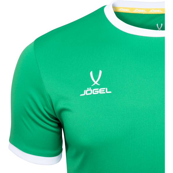 Футболка футбольная JOGEL CAMP Origin, зеленый/белый