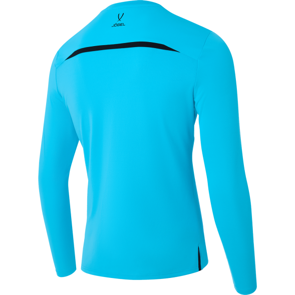 Футболка судейская с длинным рукавом JOGEL DIVISION PerFormDRY Referee LS Tee, голубой