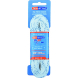 Шнурки для коньков Texstyle Double Blue Line Waxed 1510MT-WH-305, длина 305см.