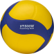Мяч вол. утяж. MIKASA VT500W, р 5, синт.кожа, вес 500г, клееный, сине-желтый