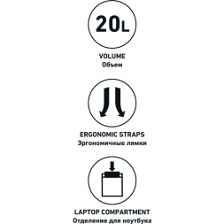 Рюкзак JÖGEL DIVISION Travel Backpack, темно-синий