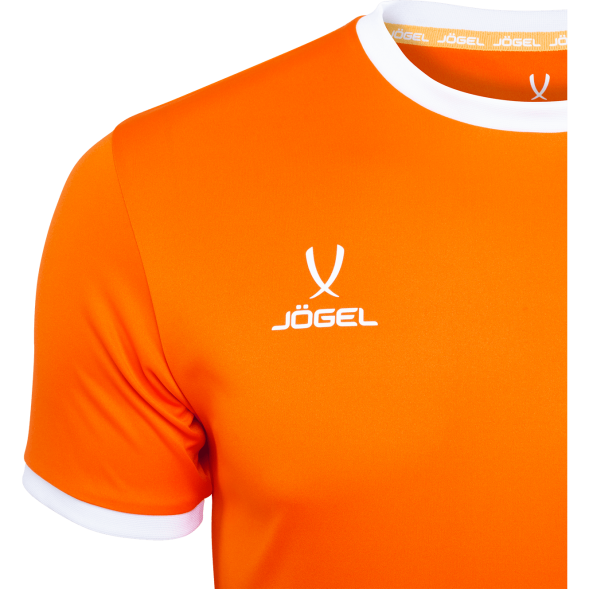 Футболка футбольная JOGEL CAMP Origin, оранжевый/белый