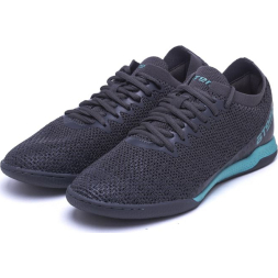 Бутсы футбольные ATEMI, SBA-003 INDOOR, цв. серый/ бирюзовый (40)