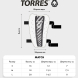 Щитки футбольные  TORRES Match FS2305L