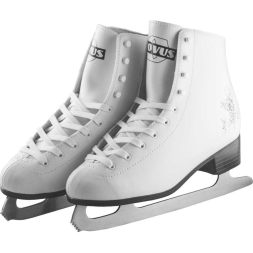 Коньки фигурные Novus WHITE р.30 (упаковка - пакет), AFSK-17.05